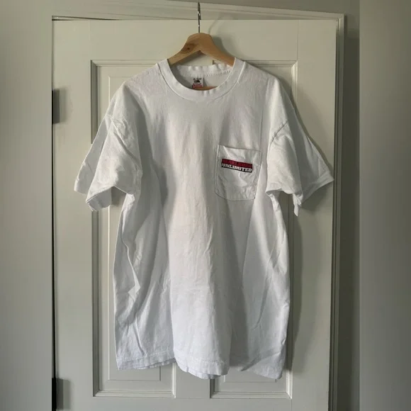 *Rare* Vintage Marlboro Pipestone Pass Map Single Stitch T-shirt 1996 sizeXL - Picture 4 of 6